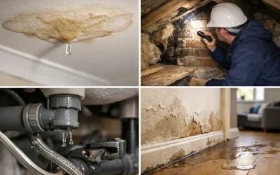 10 Best Signs of Water Leaks in Your Property